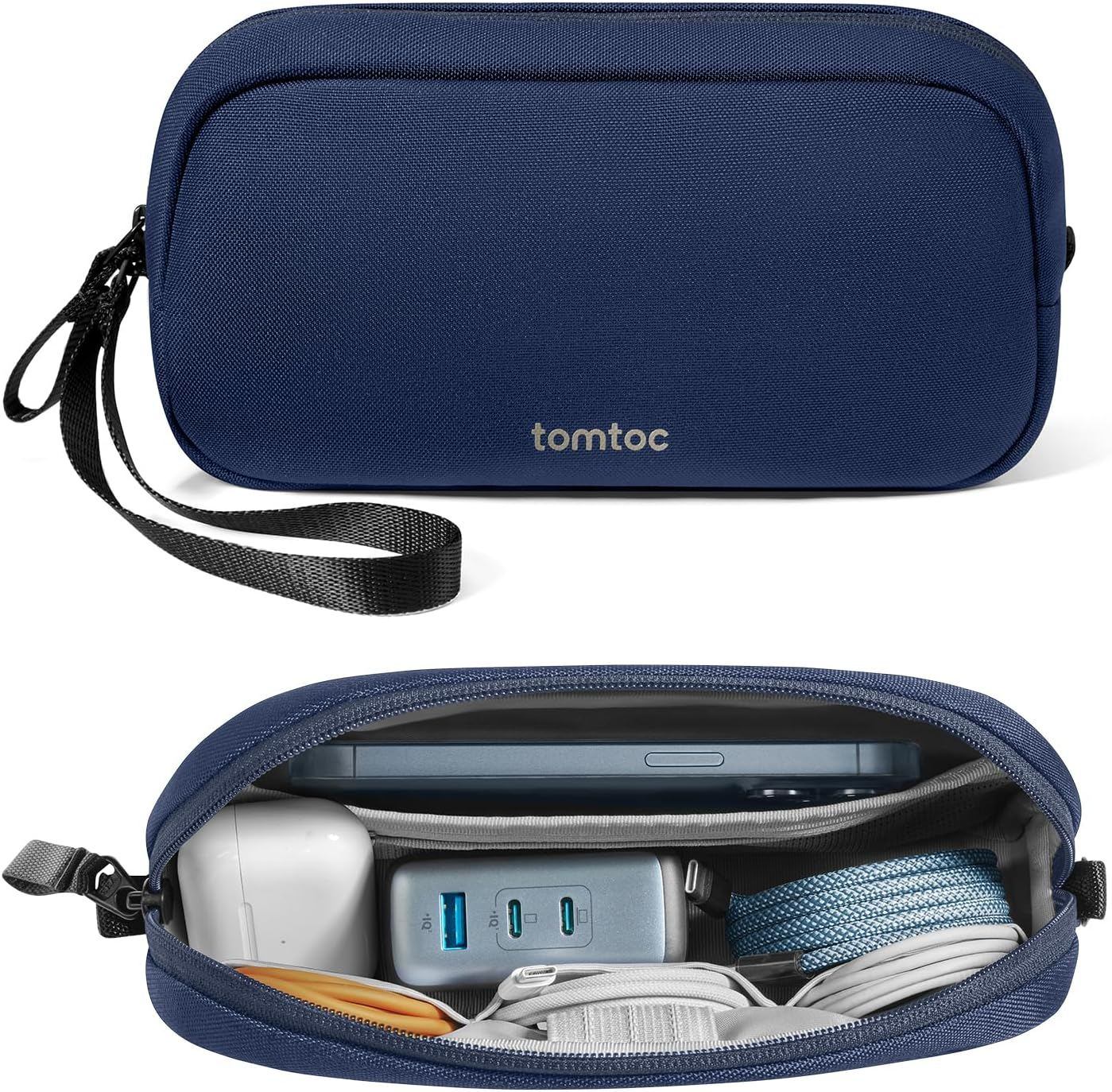กระเป๋าใส่อุปกรณ์อิเล็กทรอนิกส์สำหรับการเดินทางของ Tomtoc