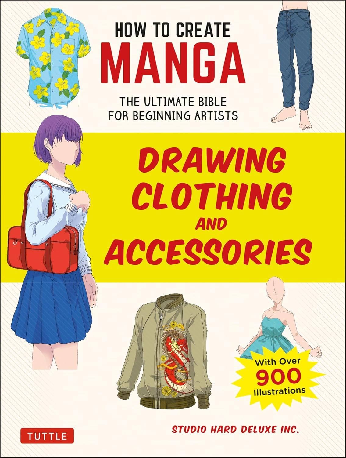 วิธีการสร้างมังงะ: การวาดเสื้อผ้าและเครื่องประดับ